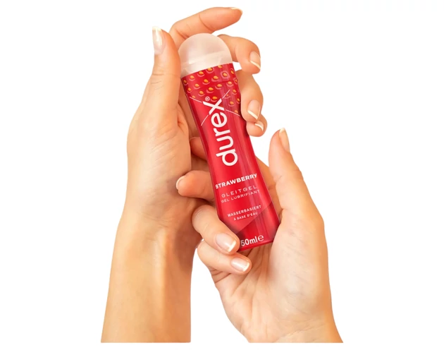 Durex Strawberry - epres síkosító (50ml)