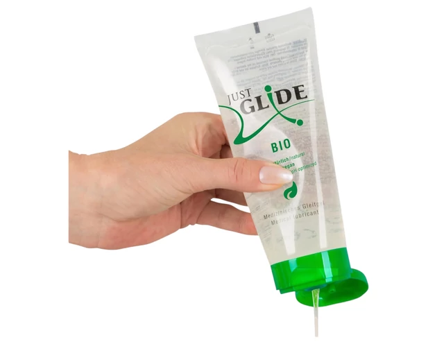 Just Glide Bio - vízbázisú vegán síkosító (200ml)