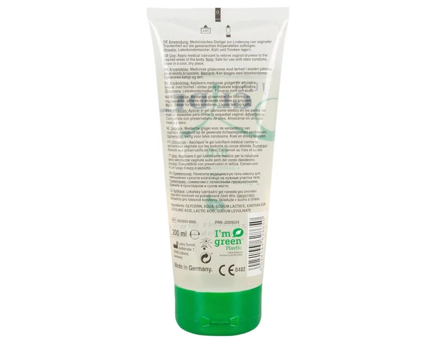 Just Glide Bio - vízbázisú vegán síkosító (200ml)
