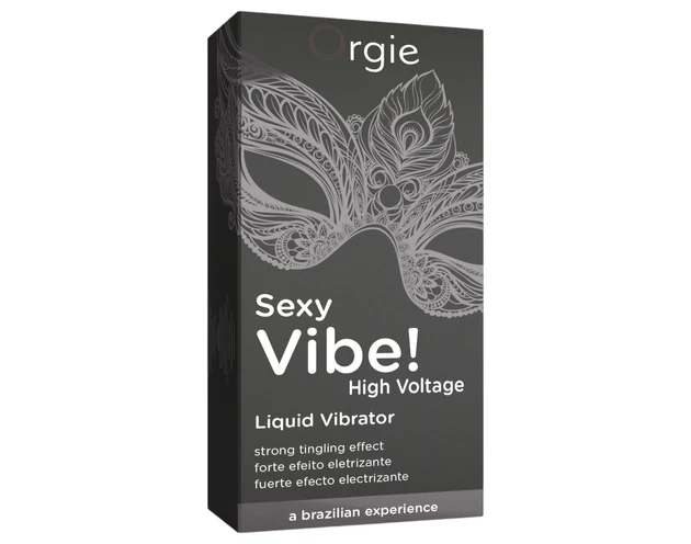 Orgie Sexy Vibe High Voltage - unisex folyékony vibrátor (15ml)