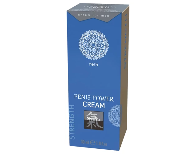 HOT Shiatsu Penis Power - stimuláló intim krém férfiaknak (30ml)