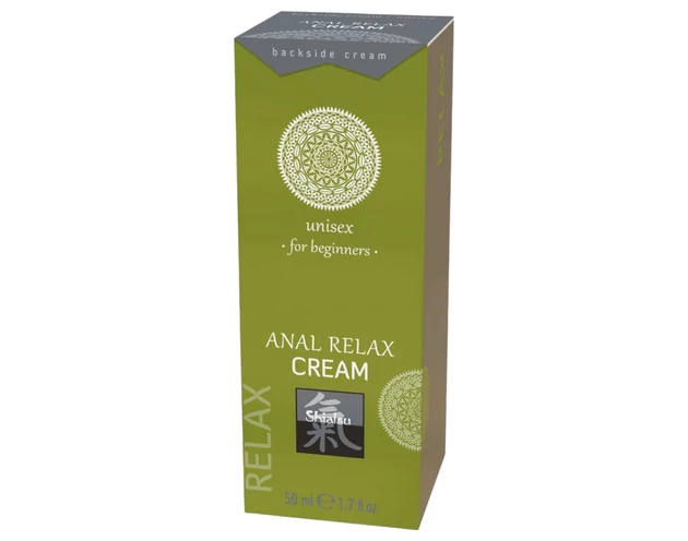 HOT Shiatsu Anal Relax - nyugtató anál síkosító krém (50ml)