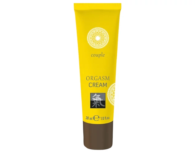 Shiatsu Orgasm - uniszex bizsergető intim krém (30ml)
