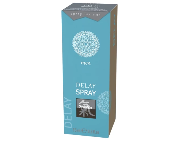 HOT Shiatsu Delay - magömlés késleltető spray férfiaknak (15ml)