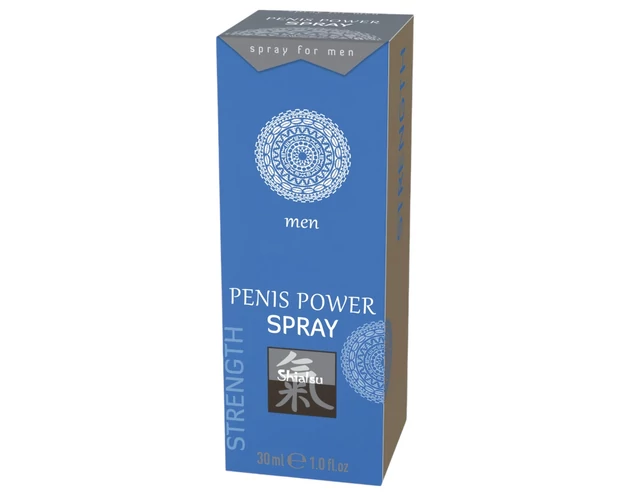 HOT Shiatsu Penis Power - stimuláló intim spray férfiaknak (30ml)