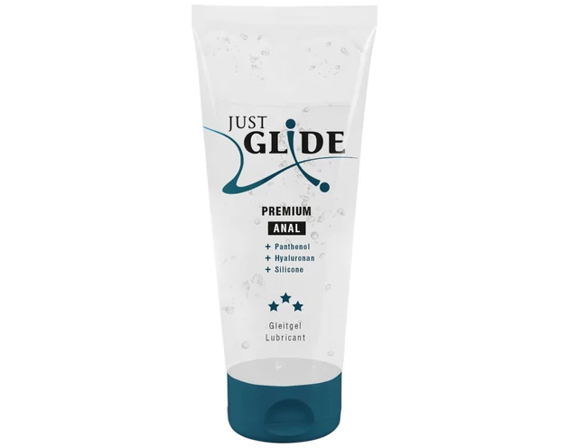 Just Glide Premium Anal - tápláló anál síkosító (200ml)