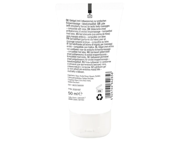 Lick it! - 2in1 ehető síkosító - eper (50ml)
