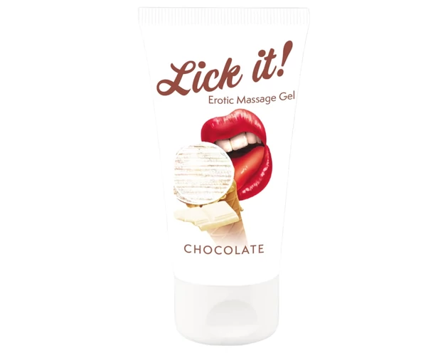 Lick it! - 2in1 ehető síkosító - fehércsoki (50ml)
