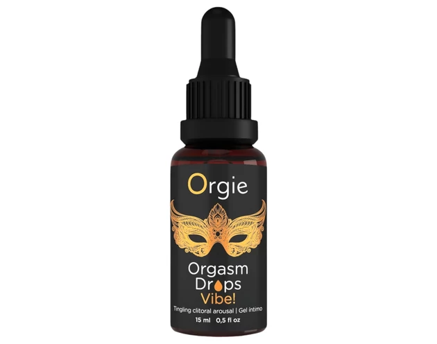 Orgie Orgasm Drops Vibe - bizsergető intim gél nőknek (15ml)