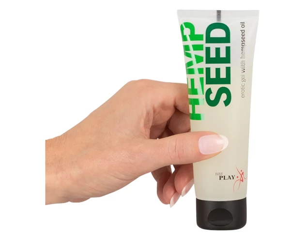 Just Play Hemp - tápláló vízbázisú síkosító (80ml)
