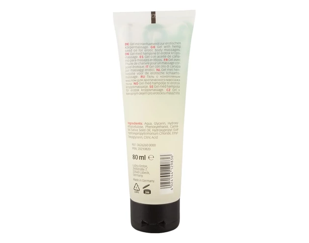 Just Play Hemp - tápláló vízbázisú síkosító (80ml)