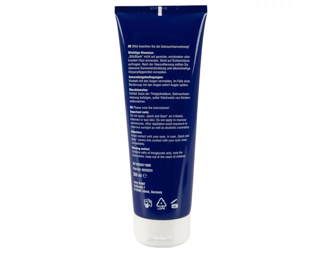BlitzBlank szőrtelenítő krém (250ml)