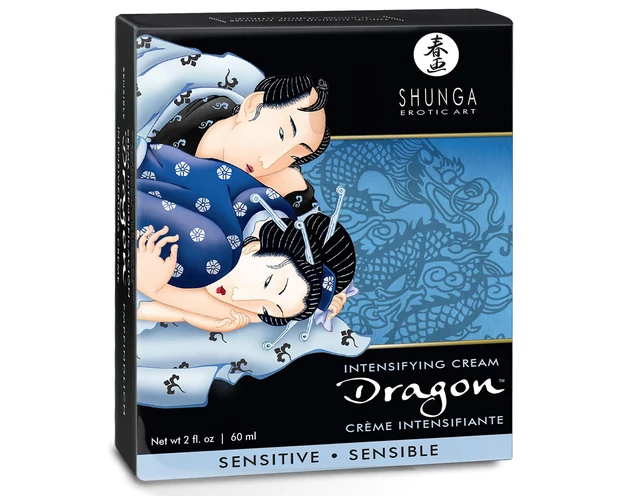 Shunga Dragon Sensitive - intim gél férfiaknak (60ml)
