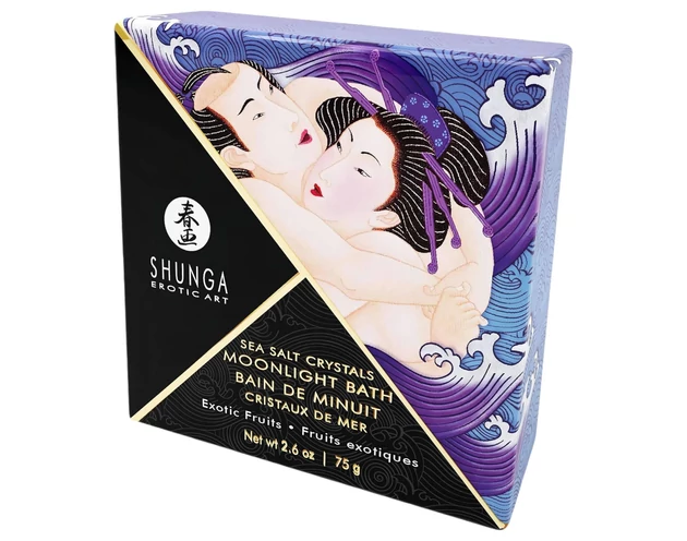 Shunga Exotic Fruits - fürdő kristály holt tengeri ásványokkal (75g)