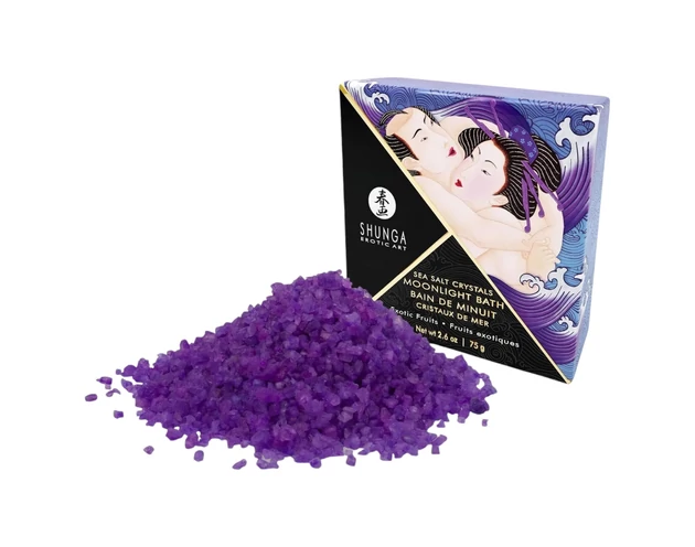 Shunga Exotic Fruits - fürdő kristály holt tengeri ásványokkal (75g)