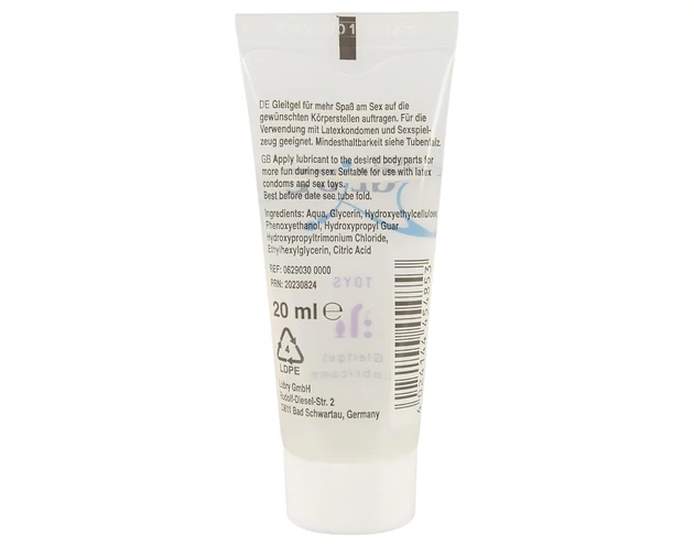Just Glide Toy - vízbázisú síkosító (20ml)