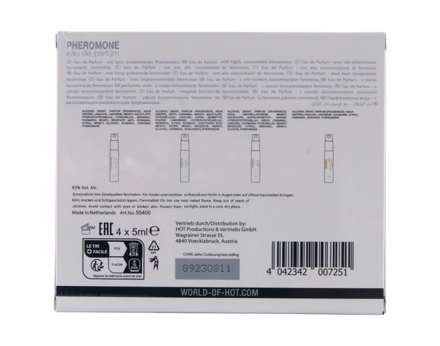 HOT LMTD parfüm csomag nőknek (4x5ml)