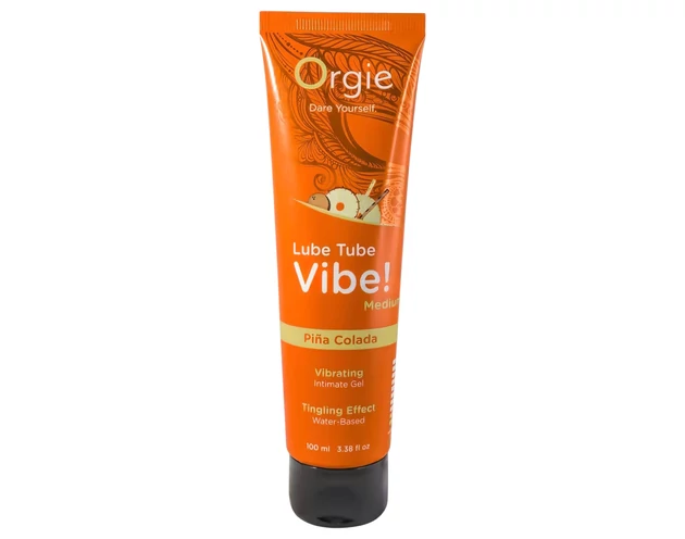 Orgie Lube Tube - bizsergető intim gél - Pina Colada (100ml)