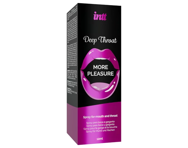 Intt Deep Throat - orális érzéstelenítő spray (12ml)