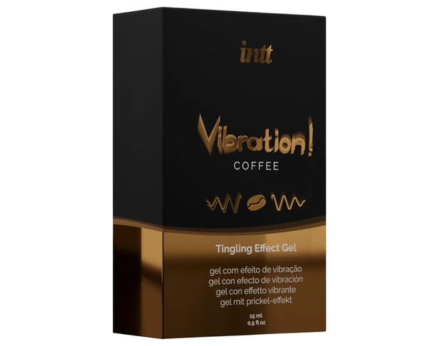 Intt Vibration! - folyékony vibrátor - kávé (15ml)