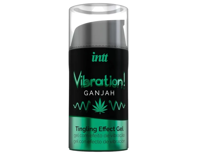 Intt Vibration! - folyékony vibrátor - Ganjah (15ml)