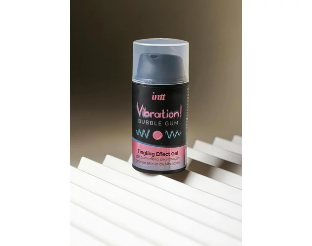Intt Vibration! - folyékony vibrátor - rágógumi (15ml)