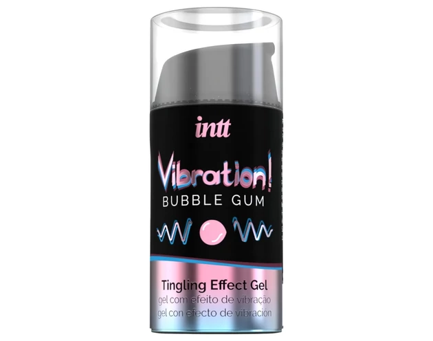 Intt Vibration! - folyékony vibrátor - rágógumi (15ml)