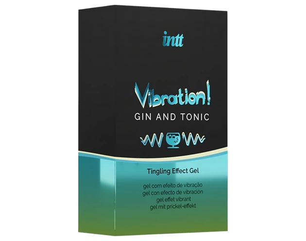 Intt Vibration! - folyékony vibrátor - Gin Tonic (15ml)
