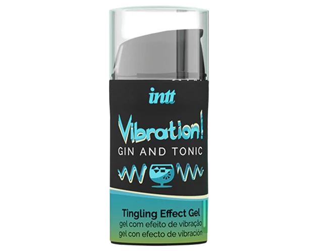 Intt Vibration! - folyékony vibrátor - Gin Tonic (15ml)