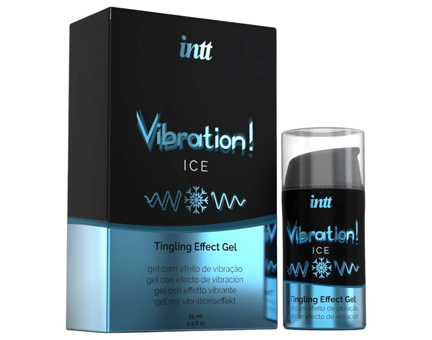 Intt Vibration! - folyékony vibrátor - jég (15ml)