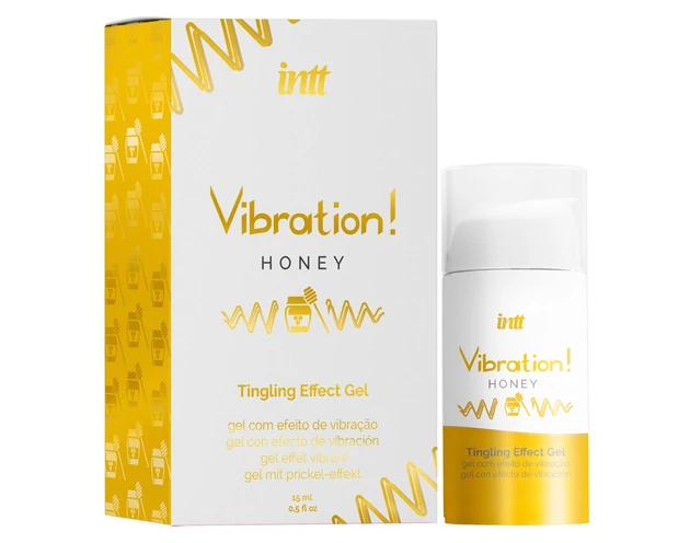 Intt Vibration! - folyékony vibrátor - méz (15ml)