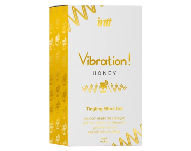 Intt Vibration! - folyékony vibrátor - méz (15ml)