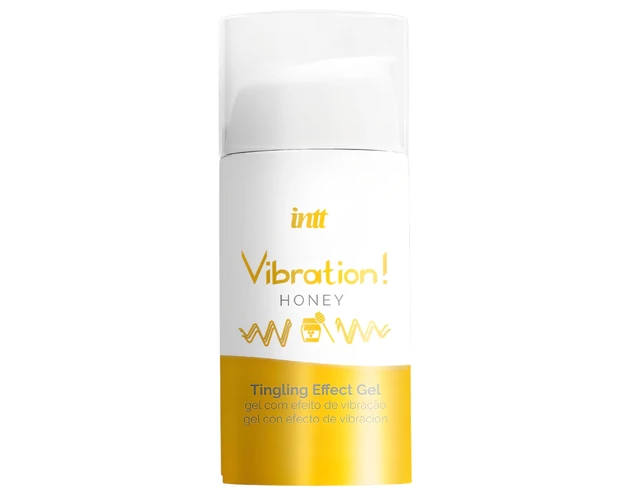 Intt Vibration! - folyékony vibrátor - méz (15ml)