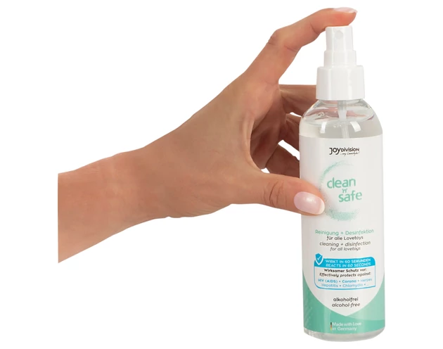 JoyDivision Clean Safe - fertőtlenítő és tisztító spray (200ml)