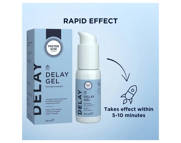 Mister Size - magömlést késleltető gél (50ml)