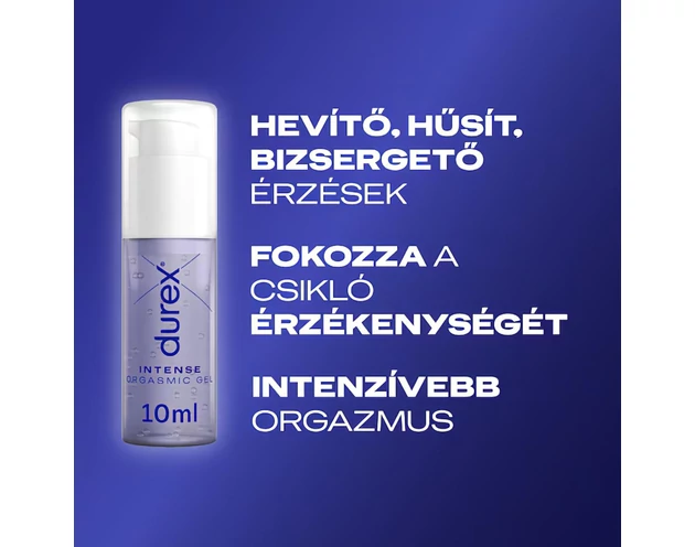 Durex Intense Orgasmic - stimuláló intim gél nőknek (10ml)