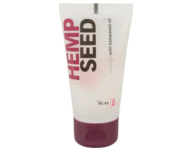 Just Play vízbázisú síkosító kendermagolajjal (50ml)