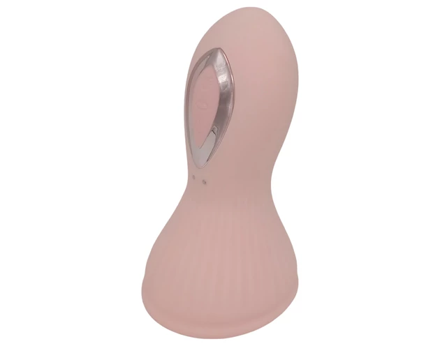 Lonely - akkus, vízálló szívó-nyaló mell vibrátor (pink)