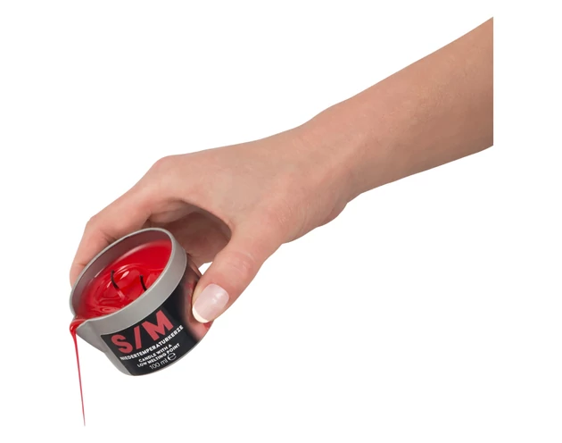 BDSM Kerze - paraffin testgyertya (100ml)