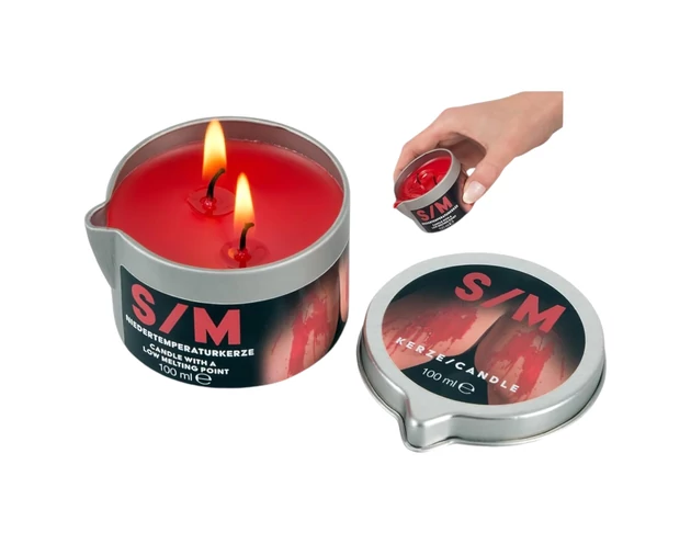 BDSM Kerze - paraffin testgyertya (100ml)