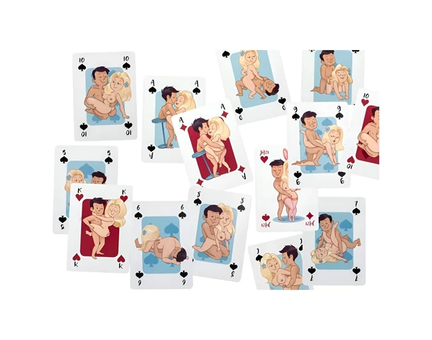 Kama Sutra - szexpóz francia kártya (54db)