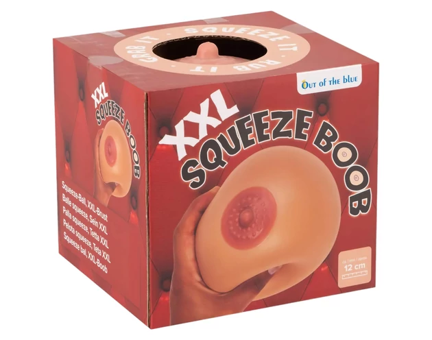 Stresszlabda XXL - cici (natúr)