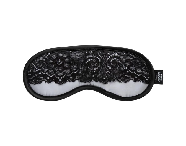 A szürke ötven árnyalata - szatén szemtakaró (ezüst)