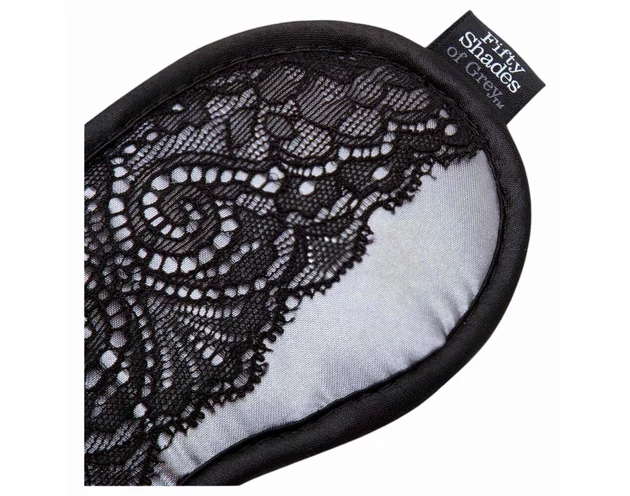 A szürke ötven árnyalata - szatén szemtakaró (ezüst)