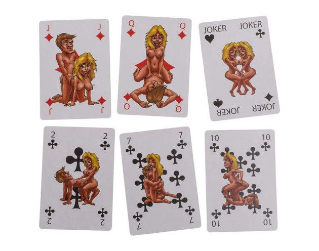 Kama Sutra - mókás francia kártya (54db)