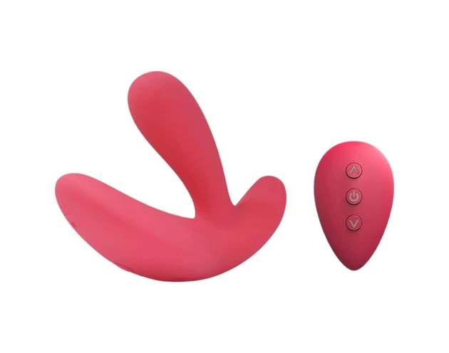 Cotoxo Saddle - távirányítós prosztata vibrátor (piros)