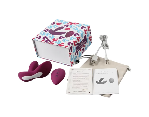 Cotoxo Saddle - távirányítós prosztata vibrátor (viola)