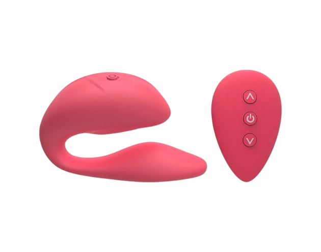 Cotoxo Cupid 2 - távirányítós párvibrátor (piros)
