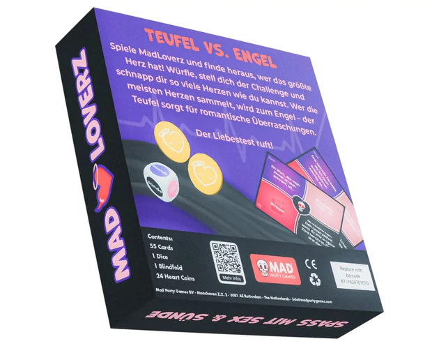 MadLoverz - erotikus társasjáték német nyelven