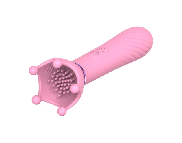 Sunfo - mellbimbó és G-pont vibrátor (pink)